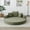 Green, variant on Modern Convertible Sofa Bed Sleeper Futon Couch Floor Lounge Loveseat With Pillows For Living Room Office Apartment