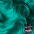 thumbnail image 5 of MANIC PANIC Classic Siren's Song Semi Permanent Hair Color - Neon Blue-Green Hair Dye for Women & Men That Lasts 4-6 Weeks - Vegan, Ammonia & Cruelty-Free - Create & Mix Custom Shades (4oz), 5 of 10