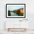 thumbnail image 2 of Kanał na Stępce, Gdańsk - Gdańsk Pomorskie Poland Photography Black Framed Wall Art Print 24 x 36 inches, 2 of 4