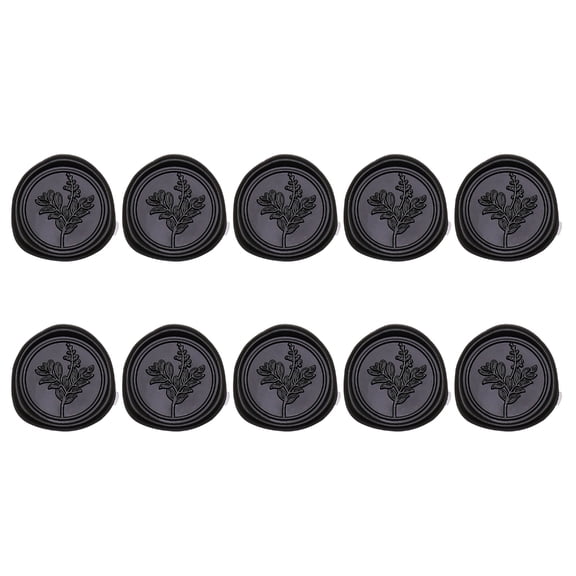 5/10Pcs Antique Seal Stamp Sticker for Envelope Invitation Card Scrapbooking