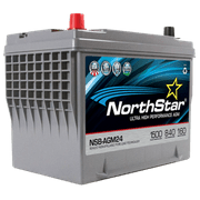 Replacement for NSB-AGM24 AUTOMOTIVE / FIRST RESPONDER BATTERY / MARINE / RV replacement battery