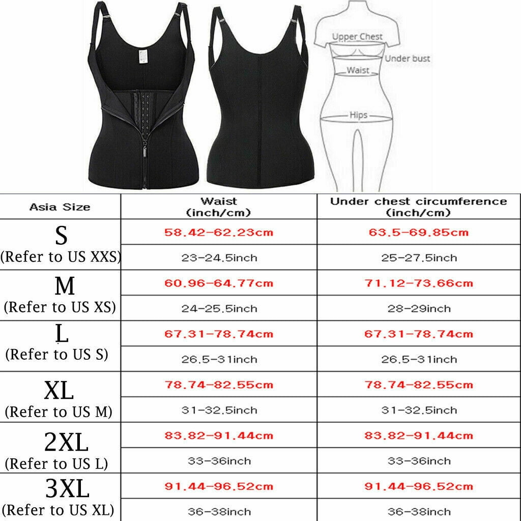 Women Body Shaper Shapewear Waist Training Trainer Cincher Underbust Corset Vest
