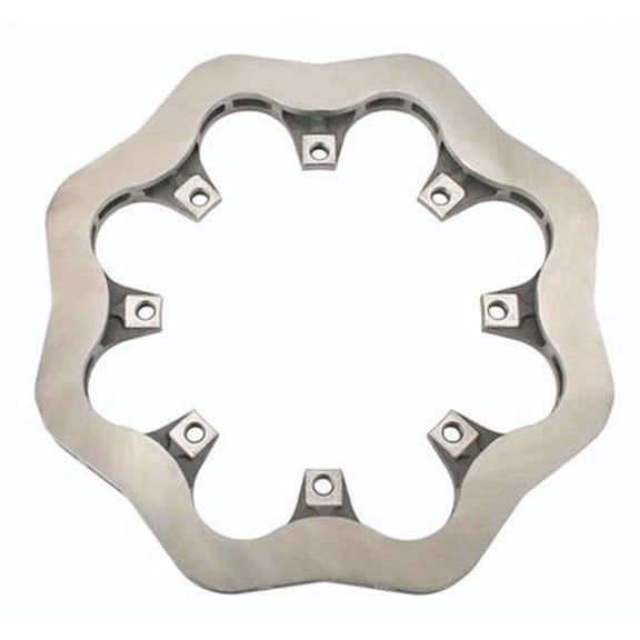 Cast Iron Scalloped Brake Rotor - 12.19 x .81 Inch