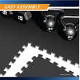 thumbnail image 4 of Tapete Puzzle Marcy Negro 1/2 Pulgada de Grosor para Adulto Unisex, 4 of 7