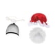 thumbnail image 4 of Peluca de Santa Claus, accesorios de disfraz, decoraciones, disfraz de peluca de Santa para el escenario Juego de 4 piezas, 4 of 9