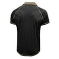 thumbnail image 6 of Krdevn Men's Spring Short Sleeved Lapel T Shirt Casual Versatile Short Sleeved Bottoming Shirt,XXL, 6 of 7