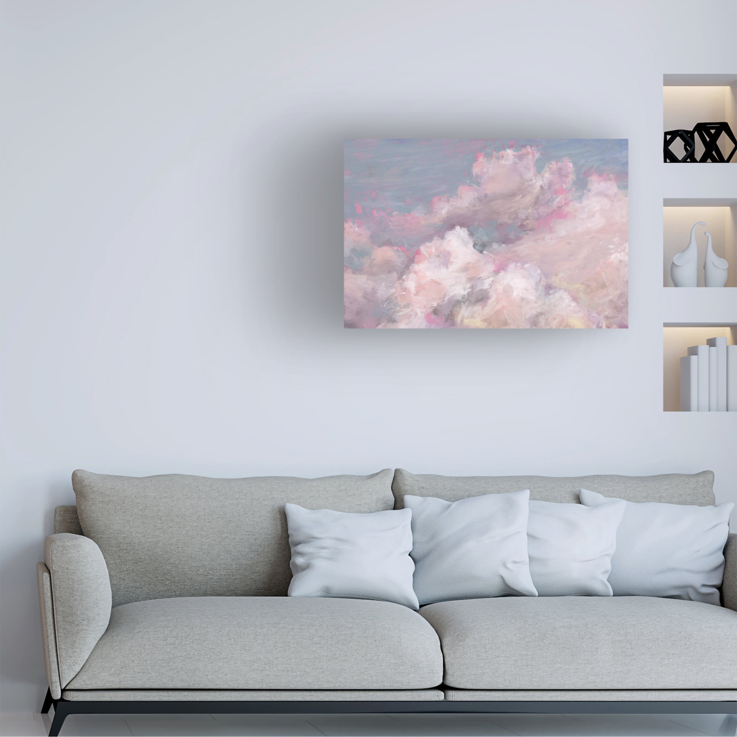 Lisa Audit 'Daydream Pink 01' Canvas Art