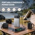 thumbnail image 6 of AstroAI Car Jump Starter, 5000A Peak 12V Auto Battery Booster Pack & Power Bank, LED Screen, Metal Shell, Emergency Jumper Box with LED Light, EVA Storage Bag for up to 6L Gas and 3L Diesel Engines, 6 of 14