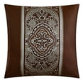 thumbnail image 3 of Lanco Dustin Damask 7-Piece Comforter Set, Brown, California King, Fill Polyester, 3 of 5