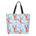 thumbnail image 1 of Easygdp Lobsters Bolsas Tote para Mujer, Bolsos de Hombro para Viaje, Bolsos de Mano de Gran Capacidad para Compras y Trabajo, 1 of 8