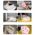 thumbnail image 4 of Paw Design Oven Mitts - Heat Resistant, Thickened Cotton, Non-Slip Pot Holders for Cooking and Baking, Cute Kitchen Gloves (1 Pair) Beige, 4 of 4