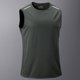 thumbnail image 1 of pstuiky Camisetas sin mangas para hombre, Camiseta deportiva informal sin mangas con cuello redondo para hombre Camisas de hombre l, 1 of 4