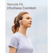 Shokz OpenFit Air - Open-Ear Headphones, True Wireless Earbuds, Water Resistant, Secure Earhooks for Daily Use, White