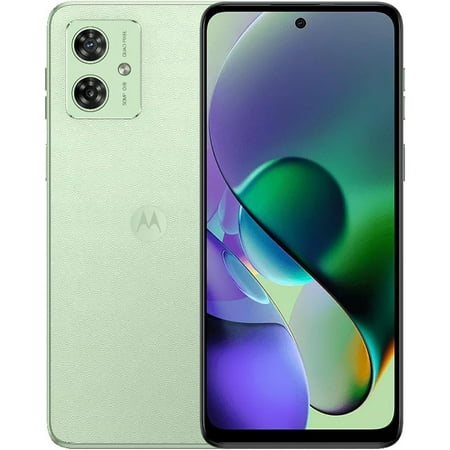 Motorola Moto G54 5G Dual SIM | 8+128GB ROM | GSM Unlocked Smartphone | 6.5" 120Hz IPS LCD Display | Android 13 | 50MP Camera | Li-Po 6000 mAh Battery | International Model - (Green)