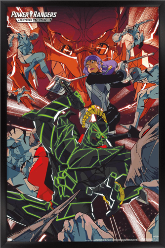 Power Rangers - Villain Wall Poster, 14.725" x 22.375", Framed ...