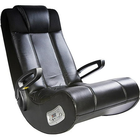 X Rocker II Wireless Gaming Chair Rocker, Black/Silver