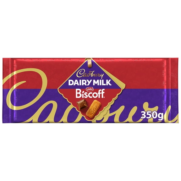 CADBURY DAIRY MILK BISCOFF 350G, Imported from Britain