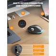 thumbnail image 4 of Ratón Trackball SABLUTE inalámbrico ergonómico Bluetooth, 4 of 8