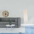thumbnail image 2 of Escultura de pared rústica de hierro forjado con pantalla de papel para lámpara de pie, ideal para una acogedora sala de estar o decoración de oficina, 2 of 8