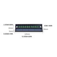 thumbnail image 3 of facefd Car Parking Number Card Reminding Sign Auto Accessory Luminous Displaying Phone Numbers Cards Cars Fittings Remind Board Black Blue, 3 of 6