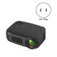 thumbnail image 2 of Miniproyector Home Theater Proyector de vídeo LED 3D portátil Proyector para juegos 4K 1080P a través del puerto HD S Negro, Negro, 2 of 5