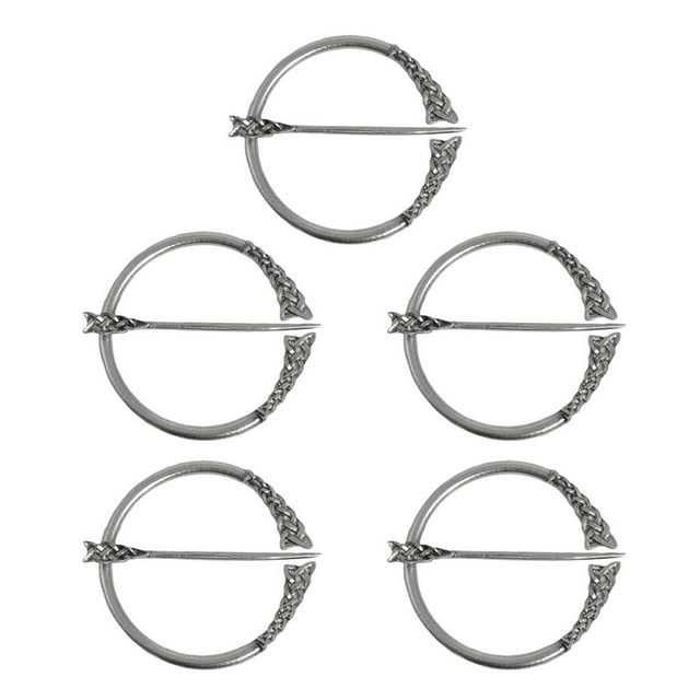 Penannular Broche para proteger Pin Bufanda Broche de Hebilla Joyería
