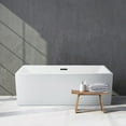 thumbnail image 2 of 58" Streamline N262BGM Soaking Freestanding Tub and Tray With Internal Drain, 2 of 7