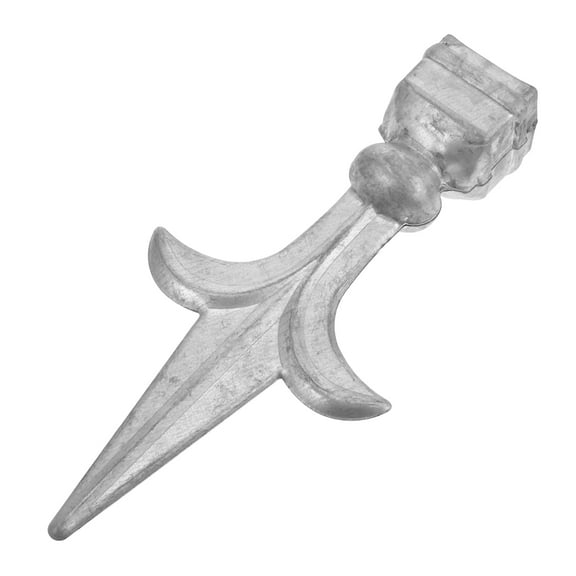 FONDOTIN Outdoor Decorative Fence Finials Metal Post Caps for Garden and Yard