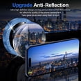 thumbnail image 4 of CASEFIV for iPhone 17 Pro,iPhone 17 Pro Max Camera Lens Protector,Individual Metal Ring Tempered Glass Lens Cover, [Strong Adsorption] Scratch Resistant-Thin HD Clear Lens Cover,1 Set-Blue Sparkly, 4 of 6