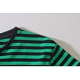 thumbnail image 4 of SSLR Men's Long Sleeve Striped Shirts Casual Crewneck T shirt Cotton Tee Shirts, 4 of 8