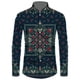 thumbnail image 1 of Camisas de manga larga con estampado 3D vintage de cachemira de la antigua Babilonia, tótem espiritual hindú, camisetas gráficas de oficina para hombres, 1 of 6