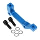 thumbnail image 2 of Adaptador de montaje de freno de disco de bicicleta para pinza delantera/trasera PM a IS Frontal azul, 2 of 9
