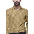 thumbnail image 4 of BESTMAN Cotton Shirts For Men Long Sleeve Printed Formal Shirt, 4 of 5