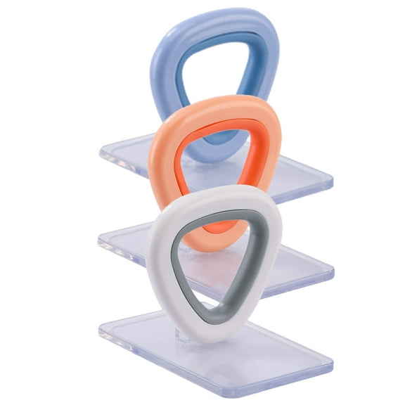 WHAMVOX Toilet Seat Lifter Handle Made of Plastic for Home Use Assorted Color Fits All Seats 3pcs