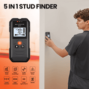 ENGiNDOT Stud Finder Wall Scanner - 5 in 1 Deep Electrical Stud Detector with HD LCD Display, Precision Stud Sensor Beam Finders for the Center and Edge of Wood AC Wire Metal Studs Joist Pipe