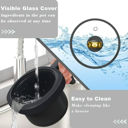 FANRUINA Rice Cooker Small, 2-Cups Uncooked, 1.2L Mini Rice Cooker With Non-stick Coating, BPA Free, Portable Rice Maker With One Touch & Keep Warm Function, Grey