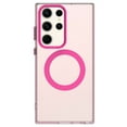 thumbnail image 2 of ELEHOLD Case for Samsung Galaxy S23 Magnetic Shockproof Case Slim Matte Transparent Rugged Cover, Skin Friendy Feel, Compatibel with MagSafe, Rose, 2 of 7