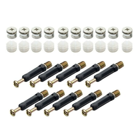 

Eccentric 3-In-1 Fastening Connector Furniture Quick-Release Rod Connector
