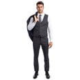 thumbnail image 3 of Men's Skinny-Fit Solid 3pc Suit, 3 of 4
