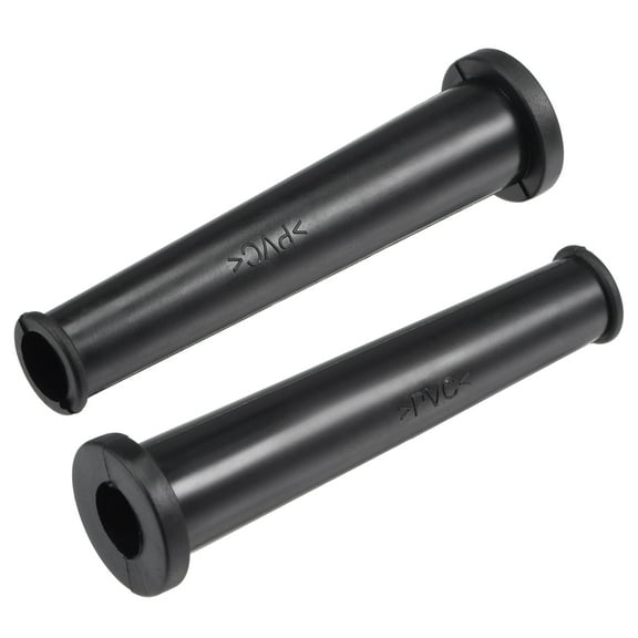 Uxcell Cord Boot Protector Cable Sleeve Rubber 75mm Length Black 10 Pack