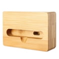 thumbnail image 1 of Soporte para teléfono móvil Amplificador de sonido Amplificador de sonido de madera natural para interiores y exteriores kenally EL3484-00B, 1 of 2