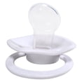 thumbnail image 4 of CutiePlusU Adult Sized Pacifier Dummy for Adult Babies-Large Shield White, 4 of 6
