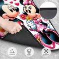 thumbnail image 3 of Cartoon Mickey Mouse And Minnie Mouse Car Floor Mats Universal Floor Mats for Cars Front Rear Car Foot Mats Cute Anime Pattern Car Accessories for Trucks, 3 of 5