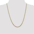 thumbnail image 4 of Primal Gold 10 Karat Yellow Gold 2.9mm Flat Beveled Curb Chain, 4 of 4