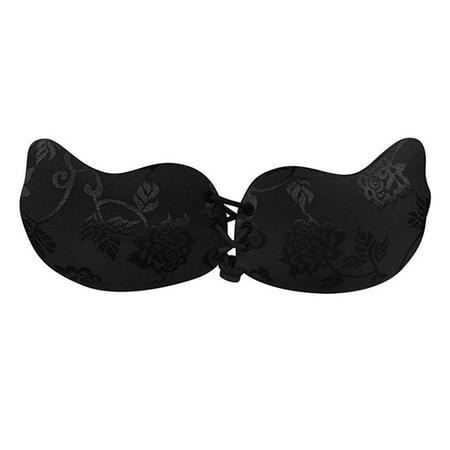 

Frehsky bras for women Sticky Bra Adhesive Strapless Backless Bra For Backless Dress Black