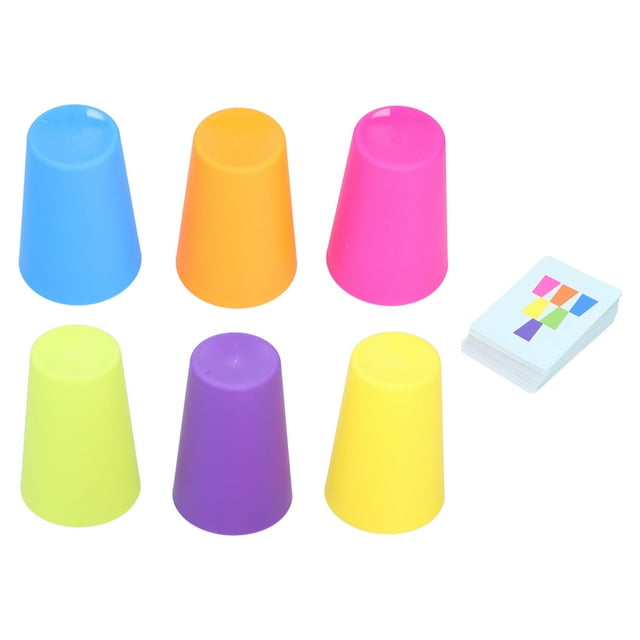 Nesting Cups Toys, Safe Cultivate Observation Interactive Baby Stacking Cups Toys for Home Single Player,Double Player