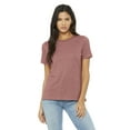 thumbnail image 1 of BELLA+CANVAS T-Shirt Décontracté à Manches Courtes en Chiné CVC pour Femmes, 1 of 2