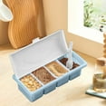 thumbnail image 6 of Flip Plastic Seasoning Box Set, Household Jar with Spoon, Kitchen Seasoning Box Combination Set, Spice Containers for Kitchen Use, 6 of 6