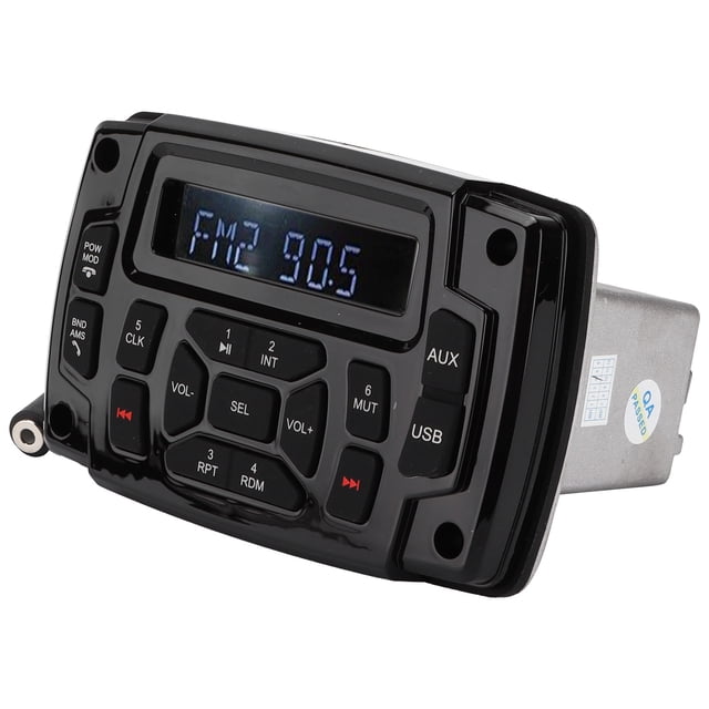 Reproductor MP3 Bluetooth, sistema de sonido con Radio USB, resistente al agua IP66, para baño, barco, yate, coche, motocicleta