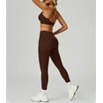 thumbnail image 5 of PISONIC Two Piece Workout Sets For Women Sport Bra Matching High Waist Scrunch Butt Leggings Gym Yoga Active Wear Outfits, 5 of 8